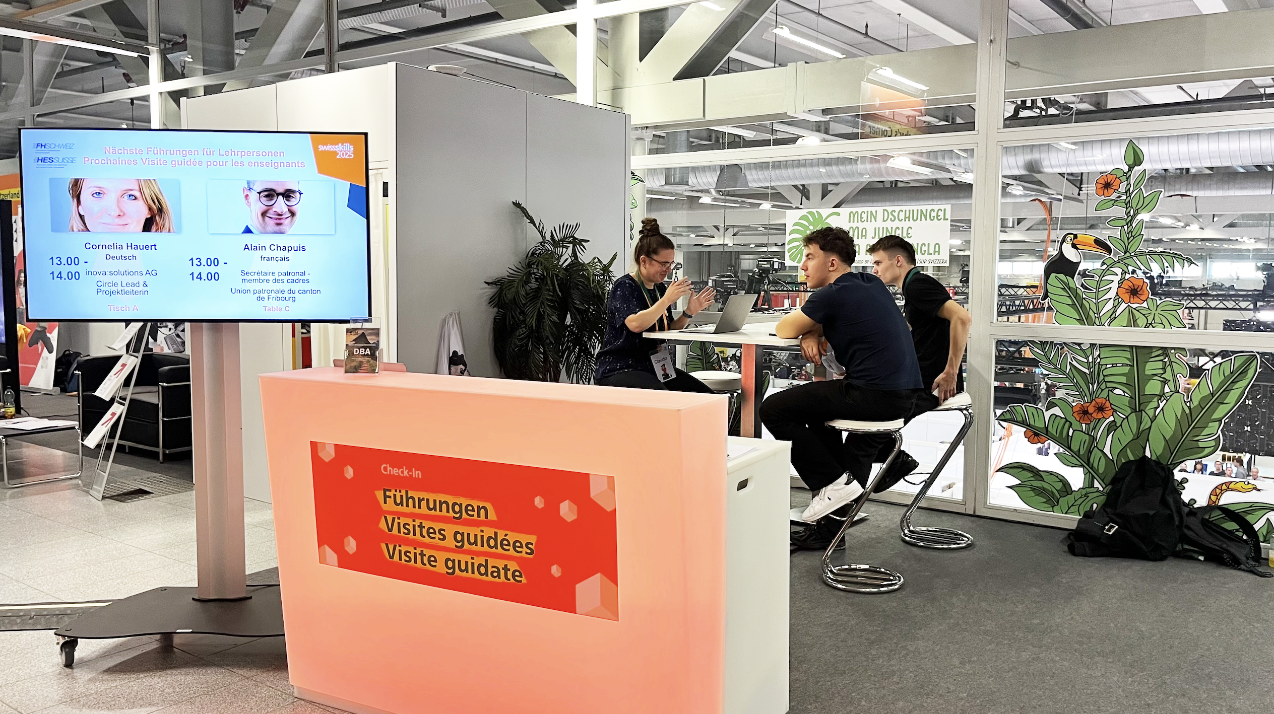 Les ambassadeurs HES aux SwissSkills 2025: photos