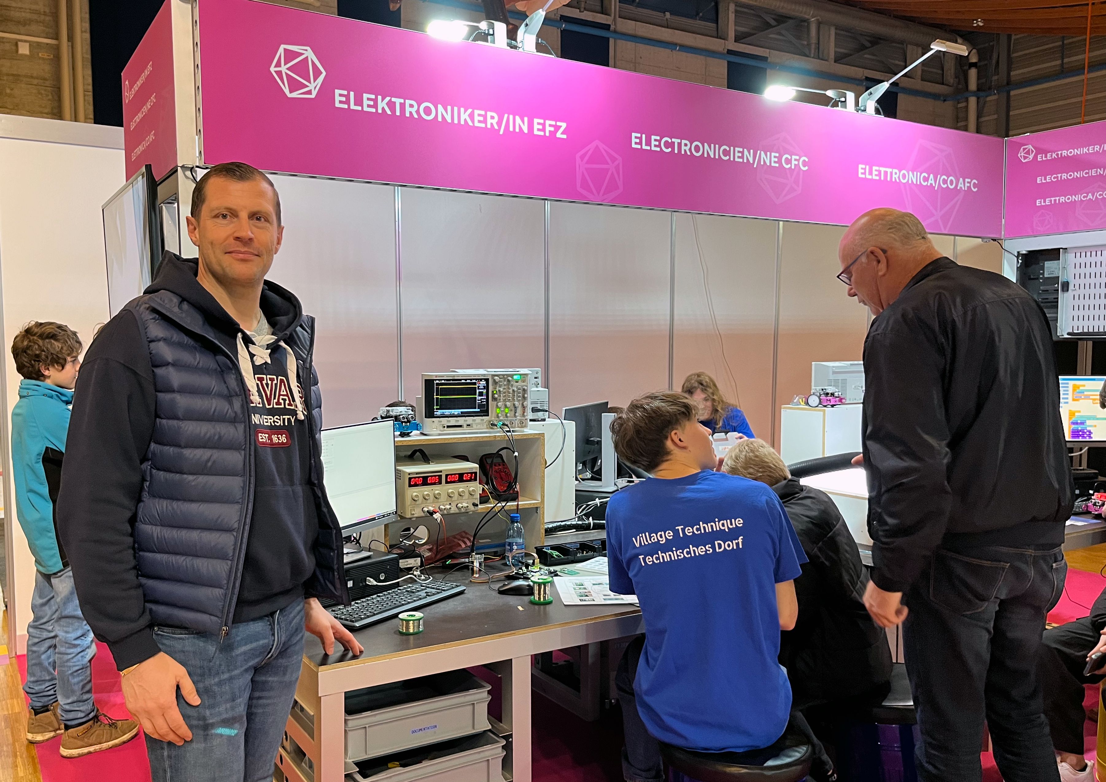 Lionel Page, ambassadeur HES