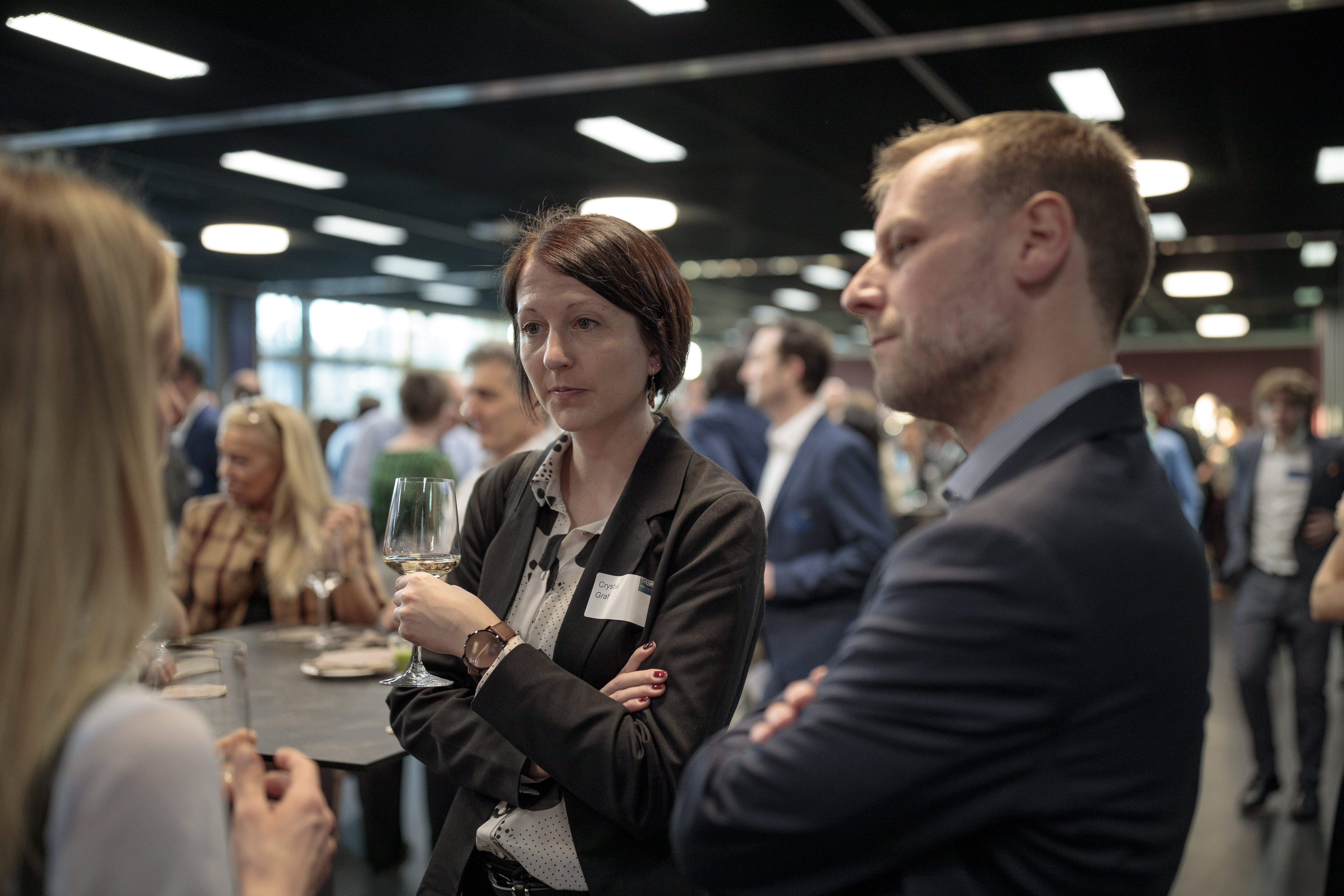  Crystel Graf (HES-SO) et Fabien Fivaz (Conseil national)