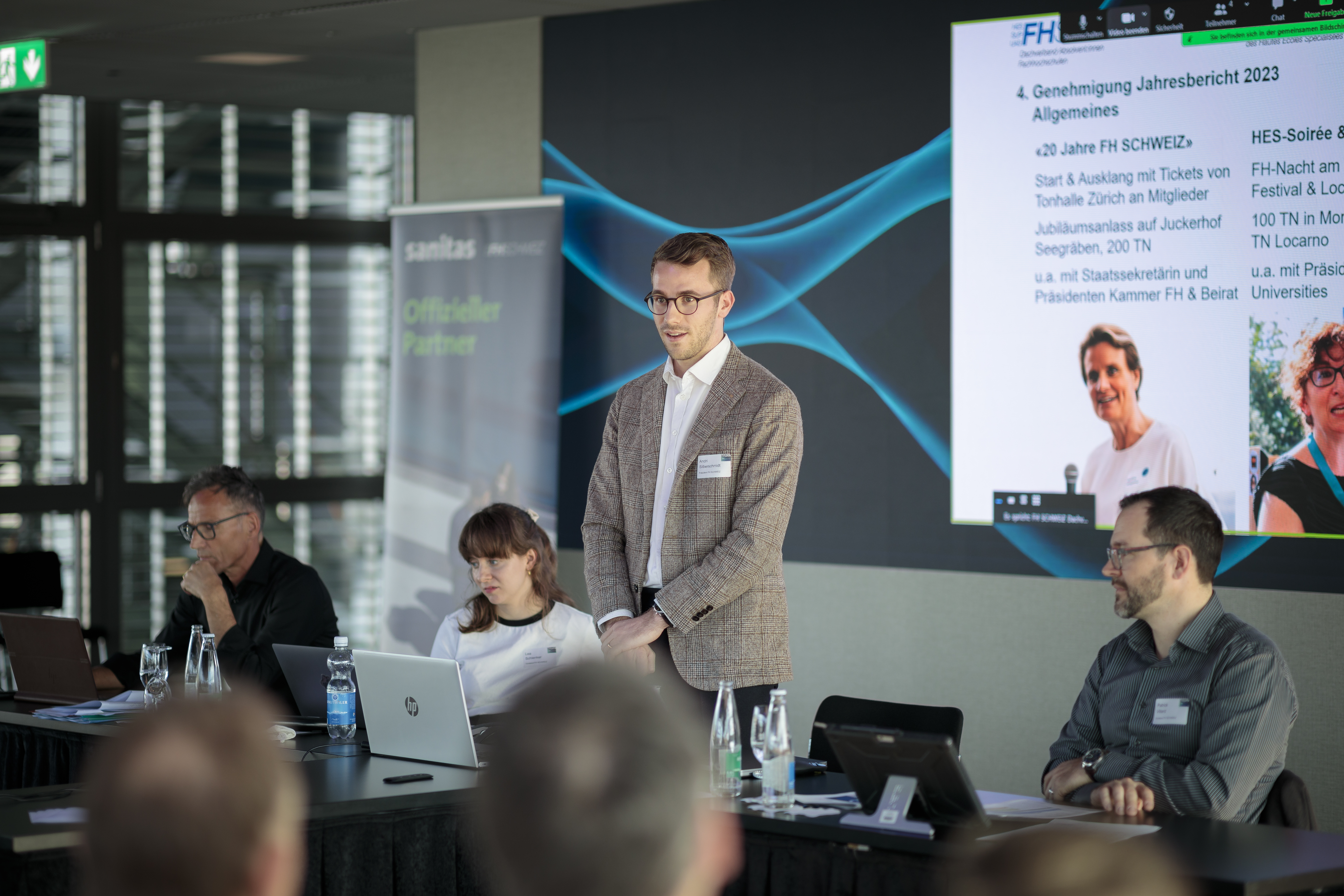 Andri Silberschmidt, président de HES SUISSE