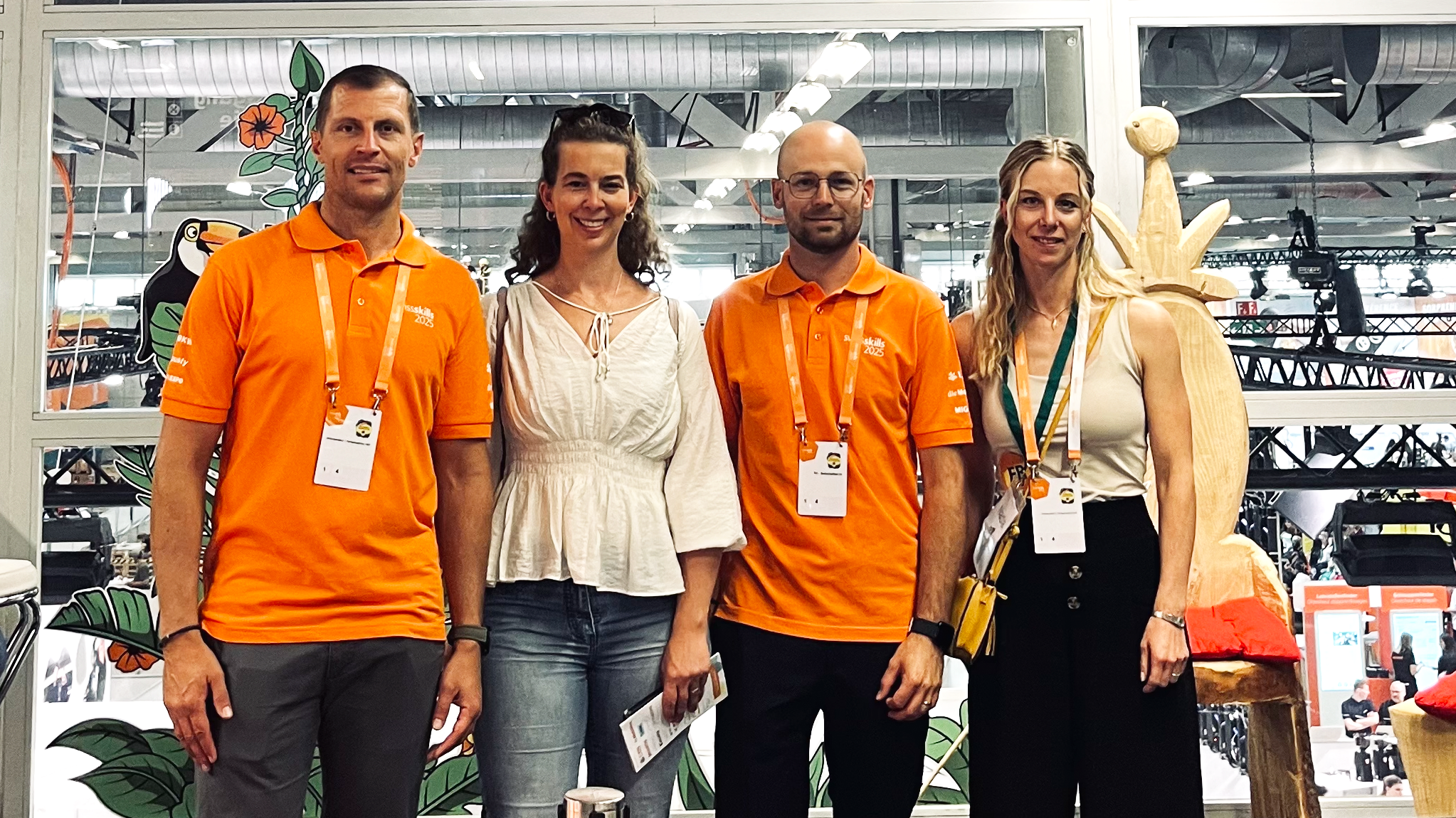 Les ambassadeurs HES aux SwissSkills 2025: photos