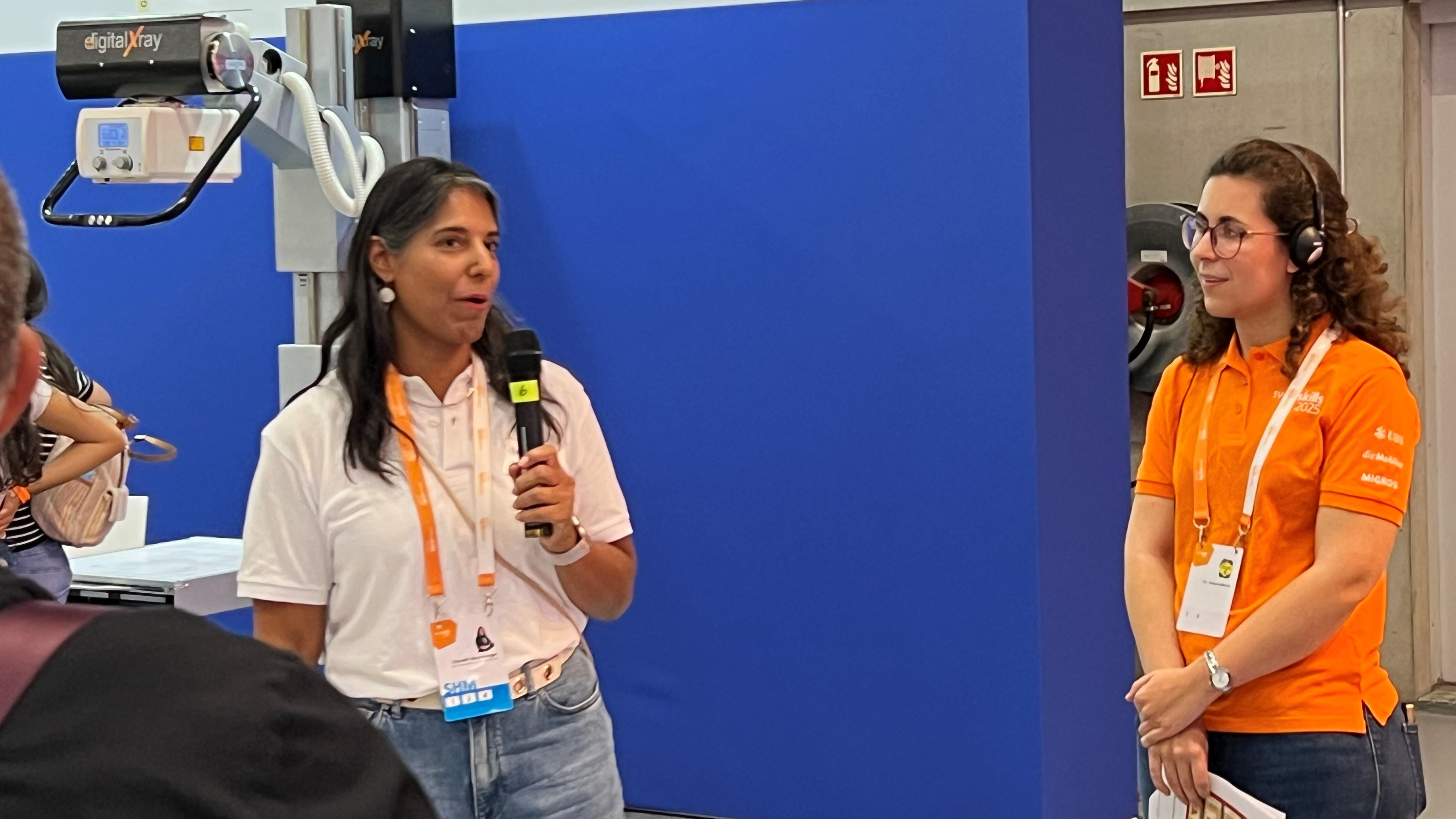 Les ambassadeurs HES aux SwissSkills 2025: photos