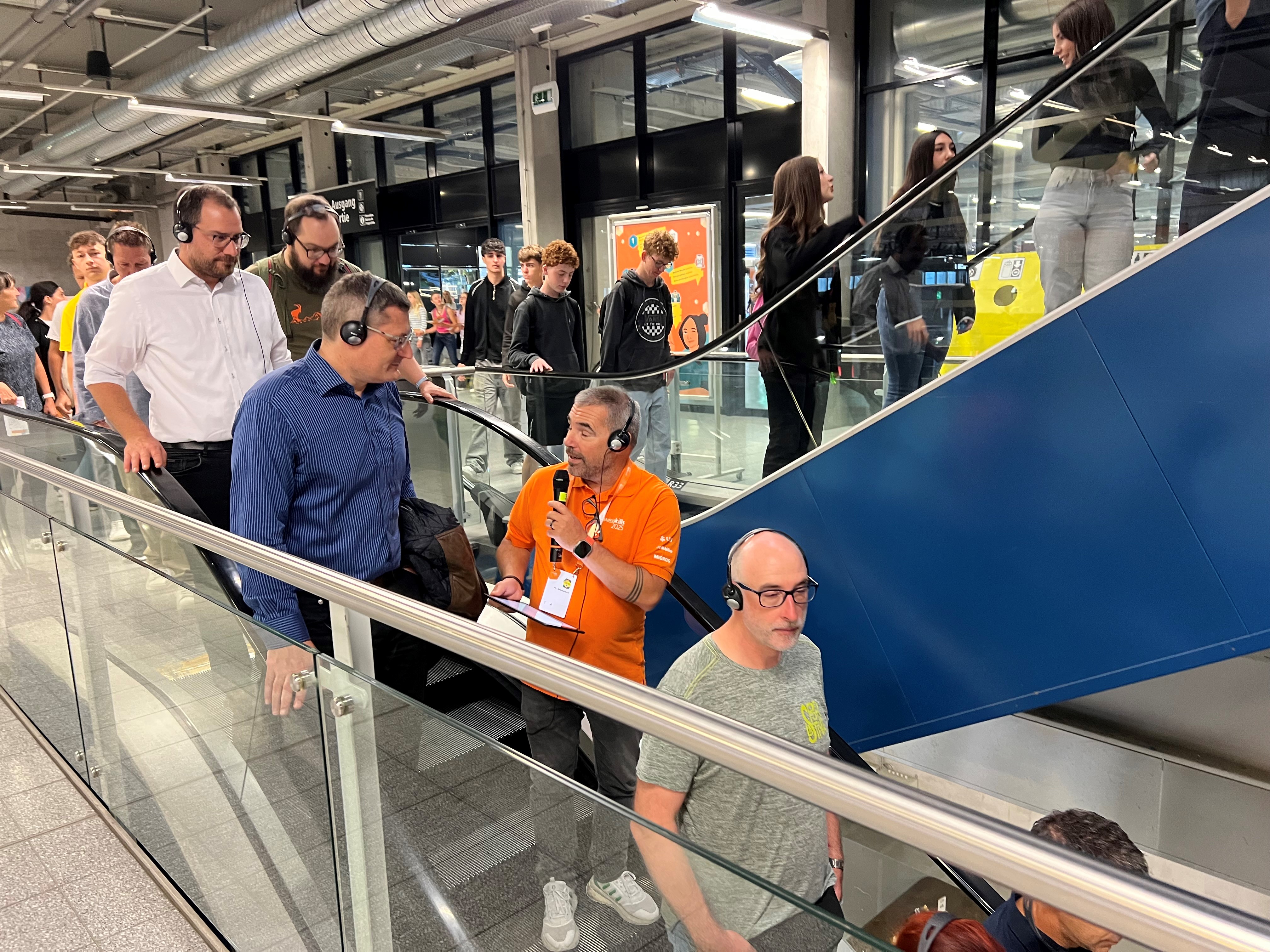 Les ambassadeurs HES aux SwissSkills 2025: photos