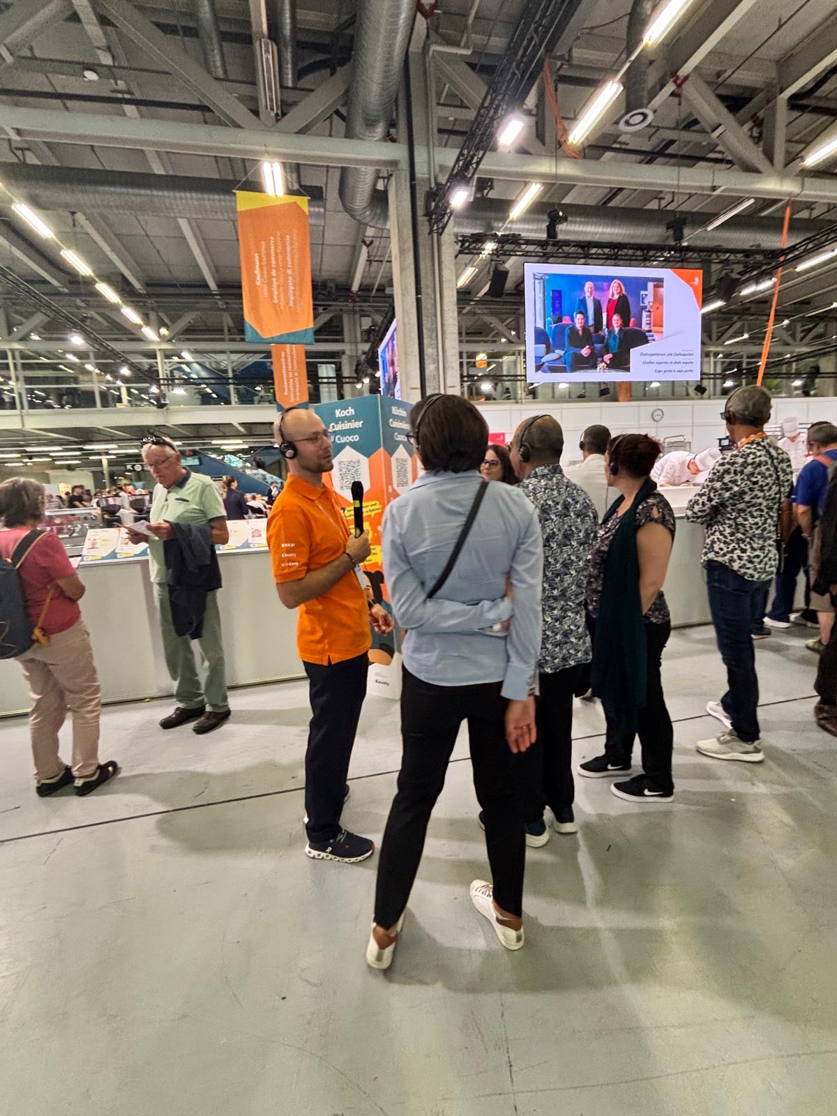 Les ambassadeurs HES aux SwissSkills 2025: photos