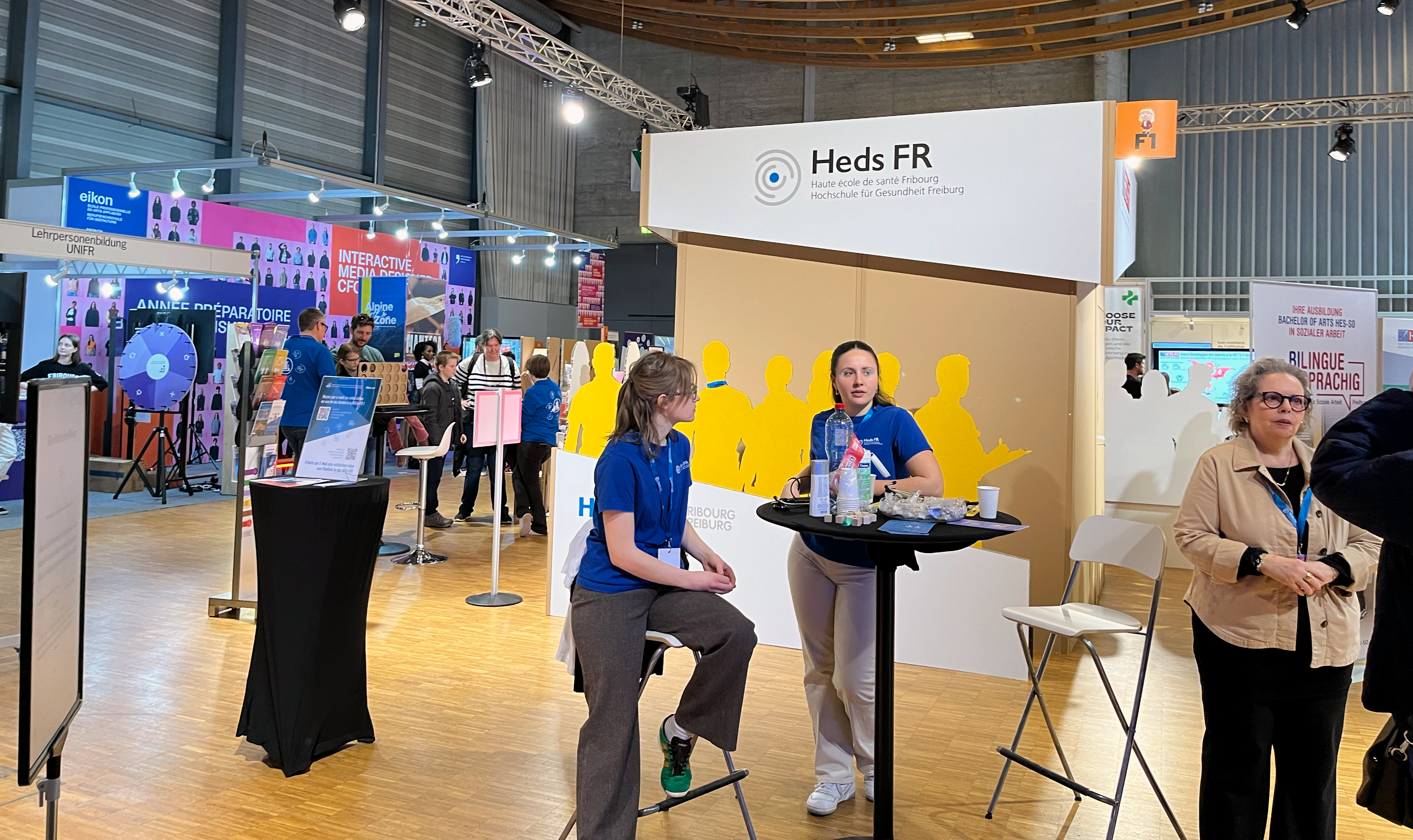 Stand HES-SO Fribourg, Forum START