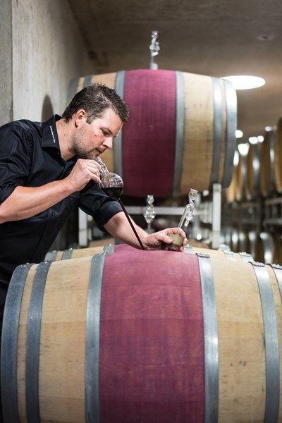 Kaspar Wetli, producteur de vin et diplômé HES