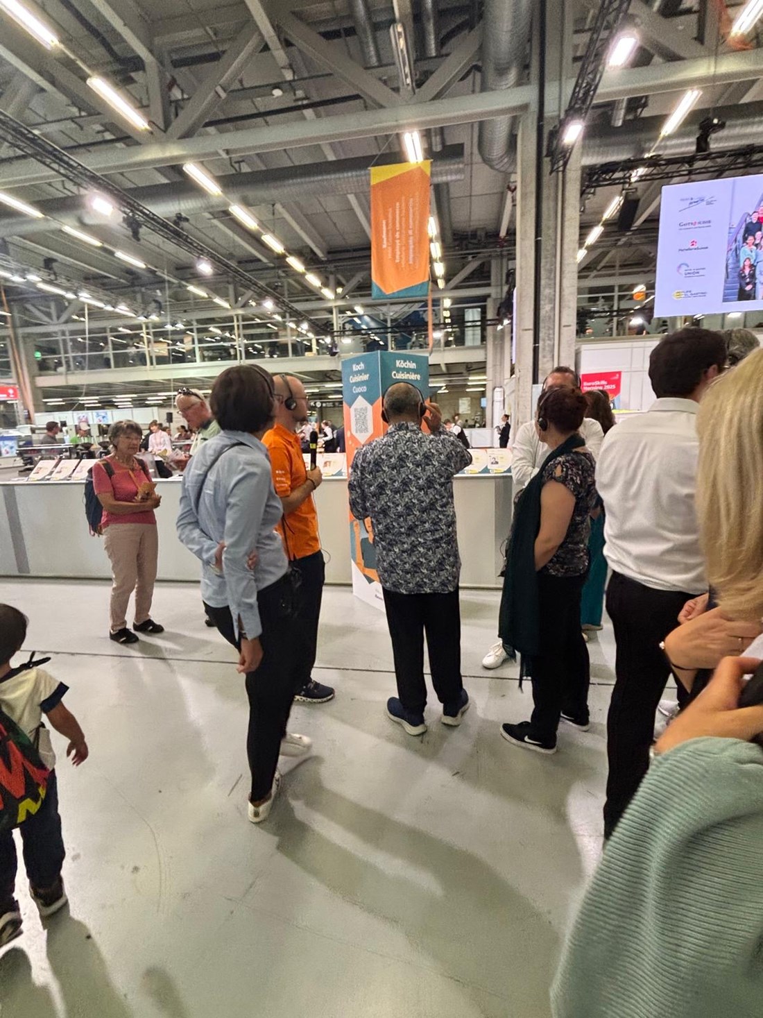 Visite guidée des SwissSkills 2025 avec Johan Vonlanthen