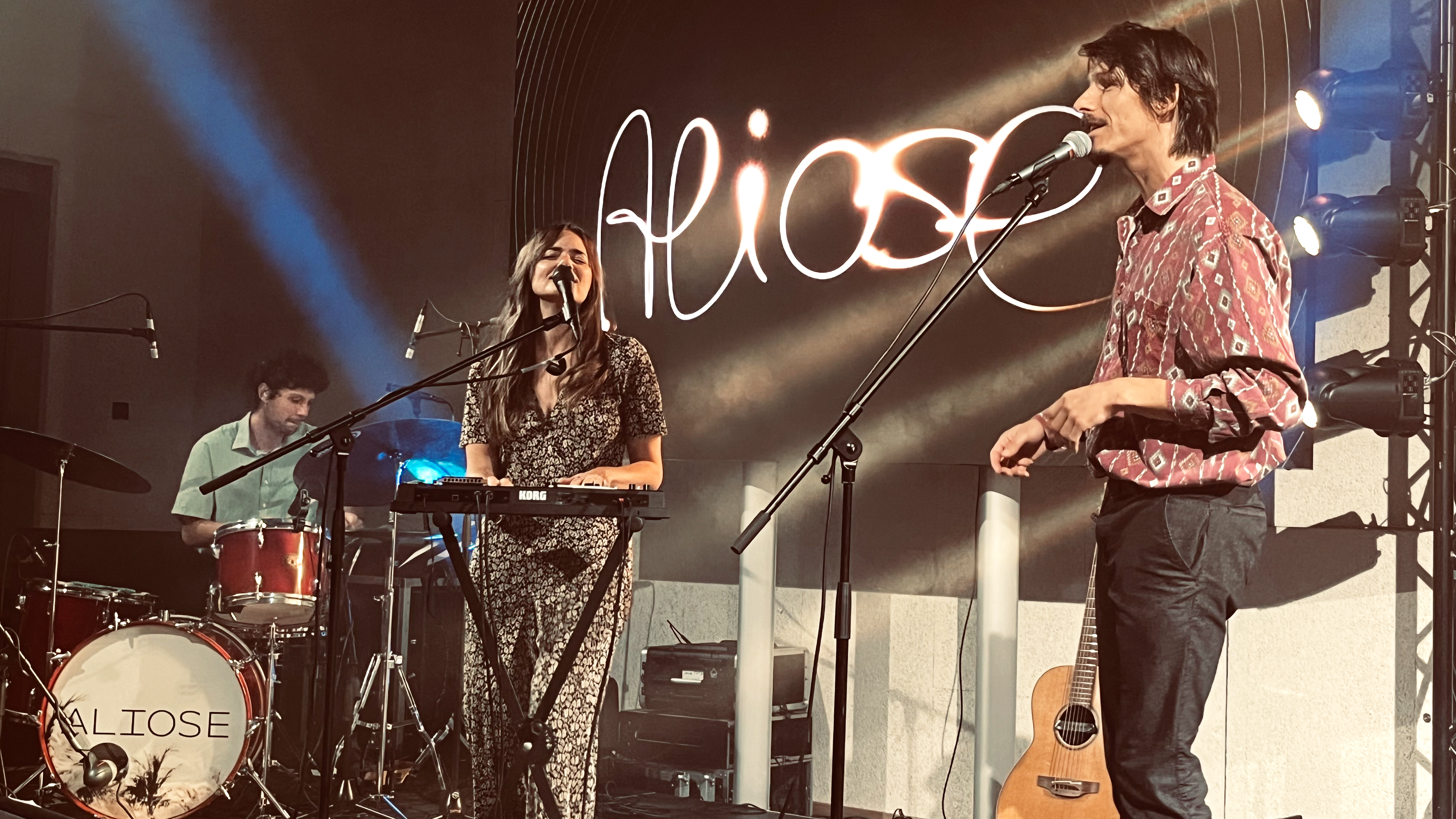 Concert d'Aliose à la HES-Soirée