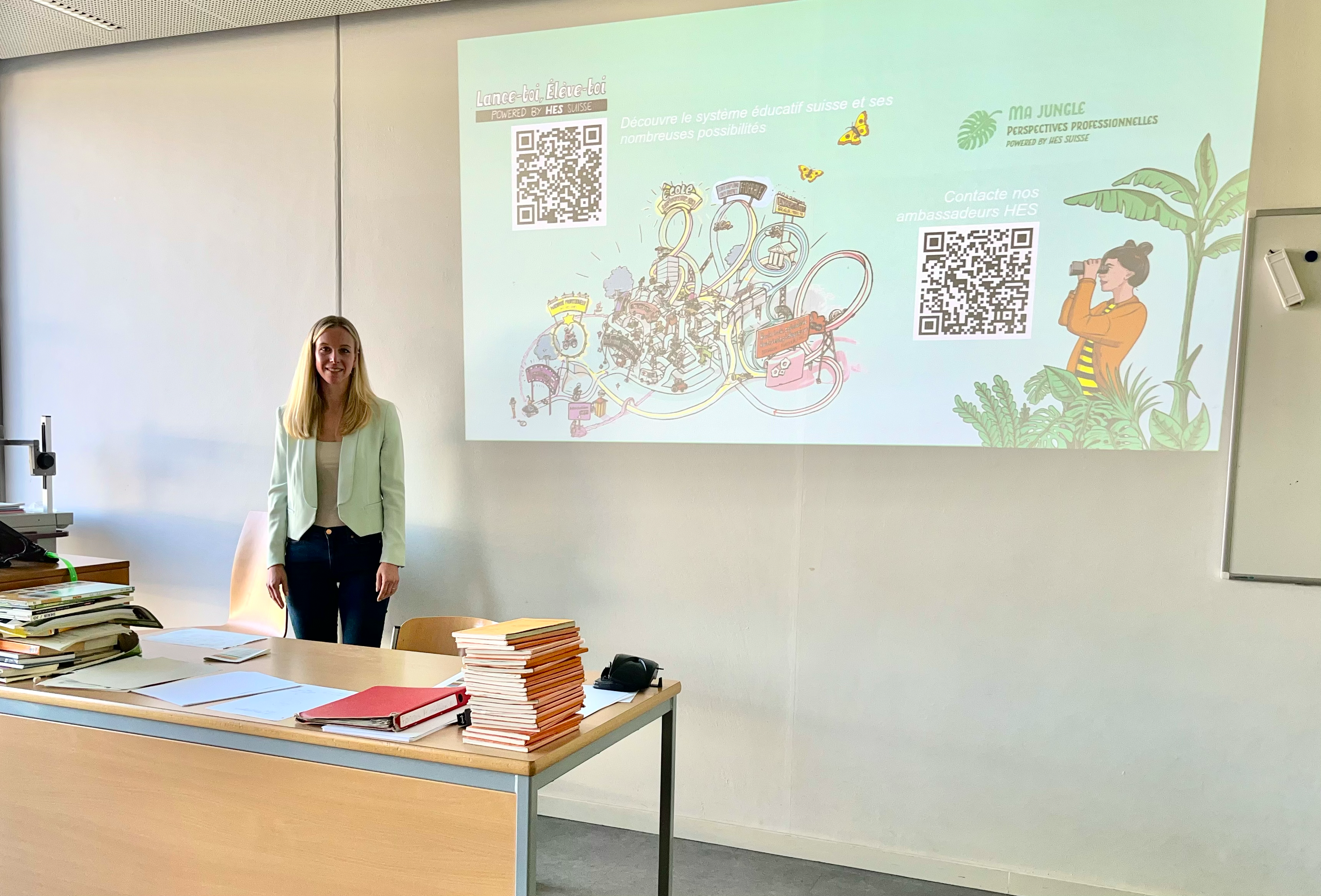En mission en tant qu’ambassadrice HES à Genève