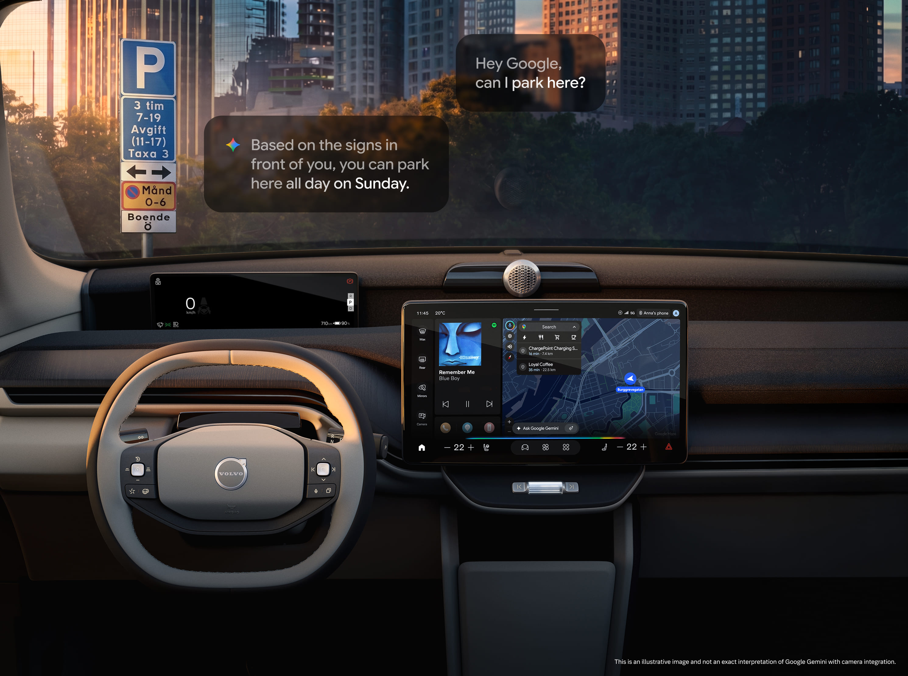 Une conversation informelle en voiture ? C'est exactement ce que permet la Volvo EX60 