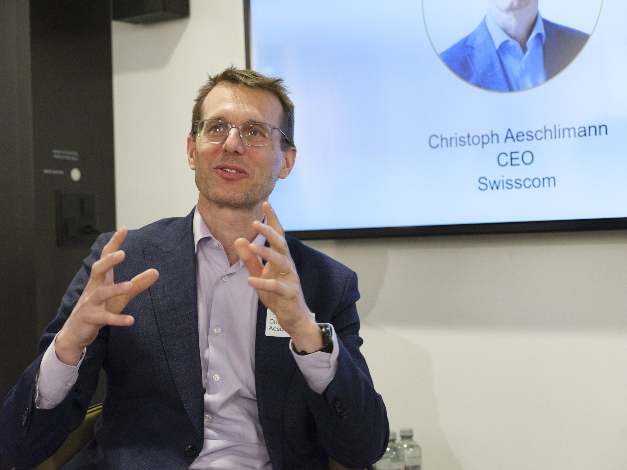 Christoph Aeschlimann, CEO, Swisscom